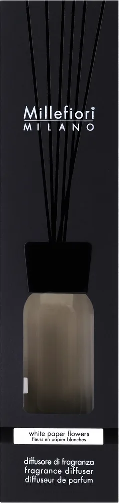 Аромадиффузор для дома Millefiori Milano White Paper Flowers Diffuser 100 мл и