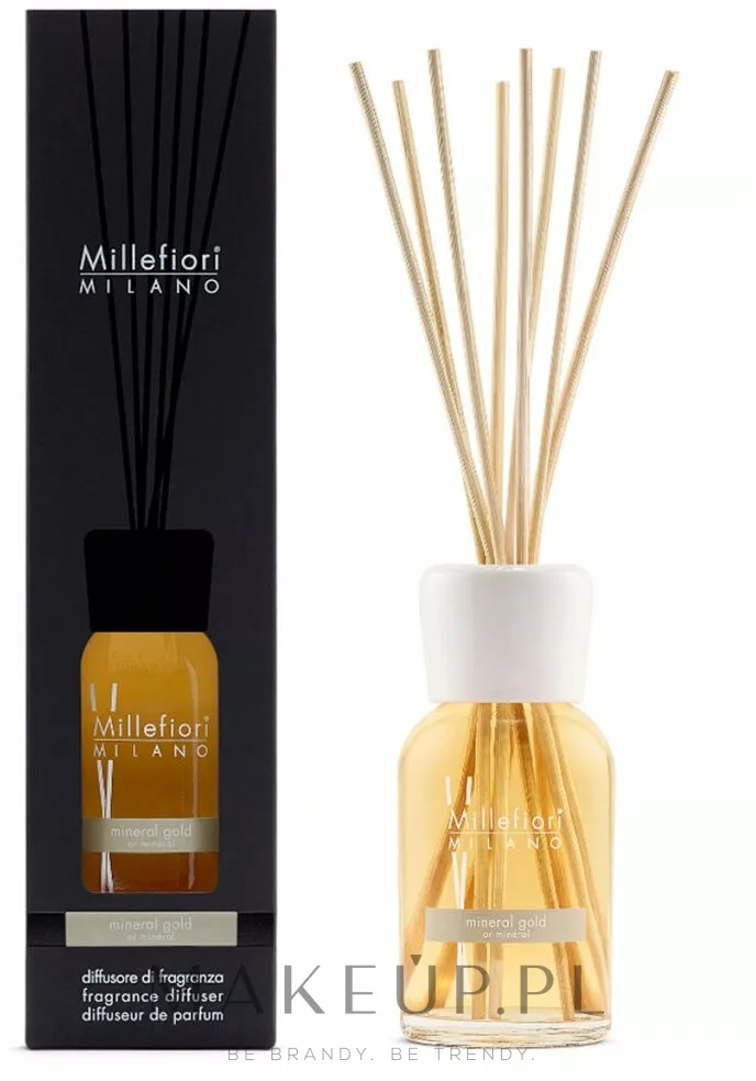 Аромадиффузор для дома Millefiori Milano Mineral Gold Diffuser 500 мл
