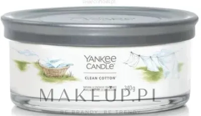 Ароматическая свеча Yankee Candle «Clean Cotton»