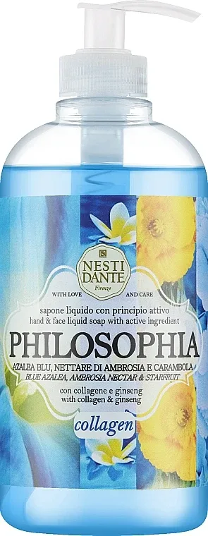 Жидкое мыло Nesti Dante Philosophia Collagen с коллагеном, 500 мл