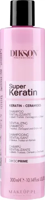 Шампунь Dikson Super Keratin для повреждённых волос с протеинами риса и пшеницы, 300 мл