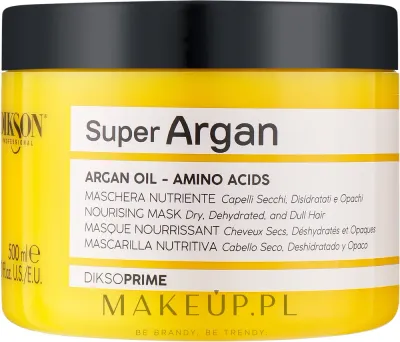 Маска для волос Dikson Super Argan питательная, аргановое масло, макадамия, рисовый протеин, аминокислоты