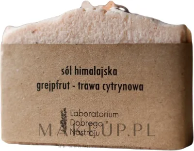 Натуральное мыло Laboratorium Dobrego Nastroju с гималайской солью и грейпфрутом, 100 г