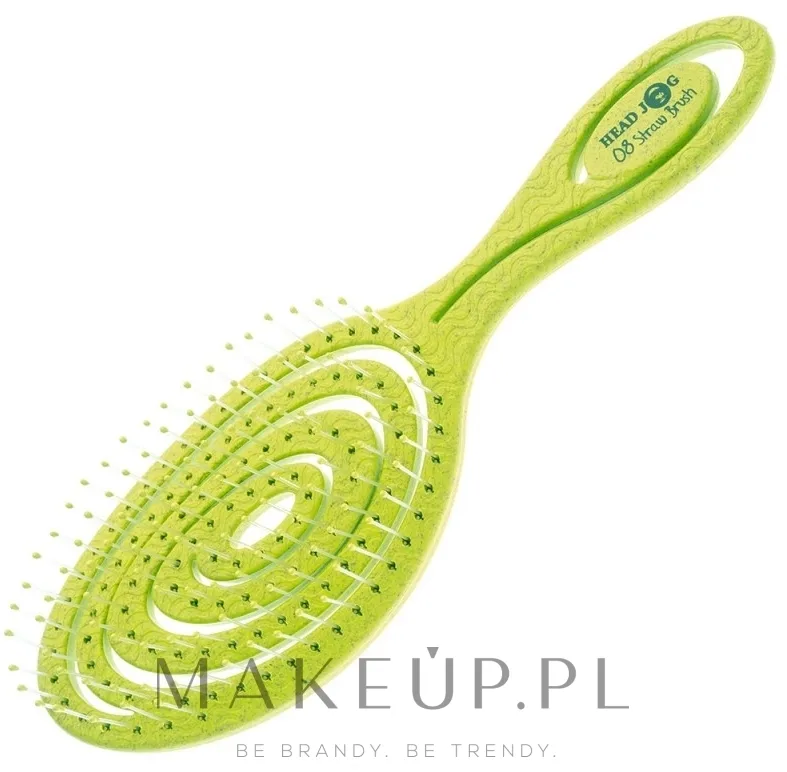 Щётка для волос Head Jog 08 Straw Brush Gooseberry