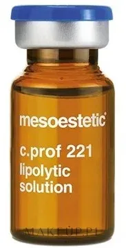 Mesoestetic Meso.prof c.prof 221 Lipolytic Solution концентрат для тела 5 x 10 мл, профессиональный коктейль для ухода за телом, с артишоком и карнитином