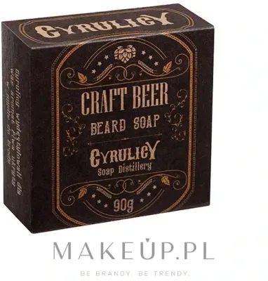 Мыло для бороды Cyrulicy Craft Beer Beard Soap пивное, ручной работы, 90 г