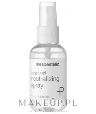 Спрей нейтрализатор Mesoestetic Post-Peel после пилинга с алоэ 50 мл