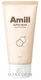 Amill Super Grain Foam Cleansing очищающая пенка со злаками рисом овсом киноа и витамином E 100 мл — фото 1