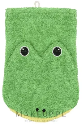 Мочалка-кукла на руку детская Fuernis Wash Glove Big Лягушка Фред, 1 шт