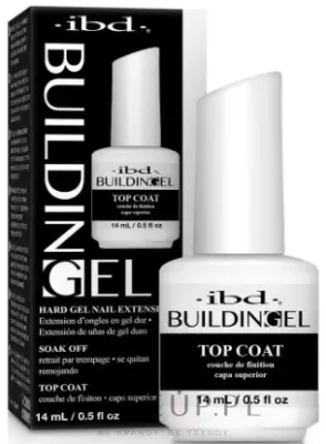 Строительный гель для ногтей IBD Building Gel Top Coat для укрепления и моделирования, 14 мл