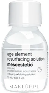 Mesoestetic Age Element Resurfacing Solution отшелушивающий пилинг для лица с AHA и BHA кислотами 3x55 мл