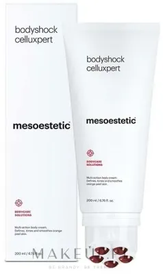 Mesoestetic Bodyshock Celluxpert крем для тела антицеллюлитный с кофеином и арникой, 200 мл