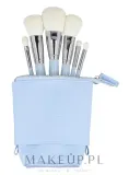 Набор кистей для макияжа ILU Brush Set 6 шт. синий с чехлом — фото 1