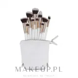 Набор кистей для макияжа ILU Basic Mu White Makeup Brush Set 10 шт. белый — фото 1