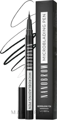 Карандаш для бровей Nanobrow Microblading Pen с ультратонким наконечником, стойкий, 1 мл, оттенок Espresso