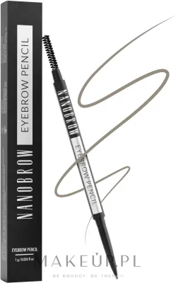 Карандаш для бровей Nanobrow Eyebrow Pencil двусторонний, с щёточкой для растушёвки, 1 г, оттенок Blonde