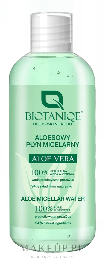 Biotaniqe Aloe Vera мицеллярная вода с алоэ и пробиотиками для лица 400 мл