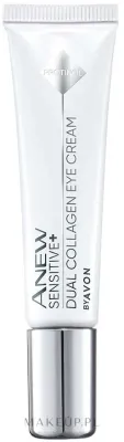 Крем для кожи вокруг глаз Avon Anew Sensitive Dual Collagen против морщин 15 мл