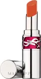 Yves Saint Laurent Pomadka z balsamem do ust o podwójnym działaniu pielęgnacyjnym i promiennym kolorze - Помада-бальзам для губ YSL Rouge Volupte Candy Glaze глянцевая, оттенок 8 - Delight Chili — фото 1