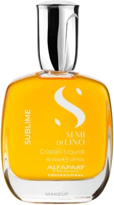 Жидкие кристаллы для волос Alfaparf Semi Di Lino Sublime Cristalli Liquidi Instant Illuminating Serum For All Hair Types, 50 мл