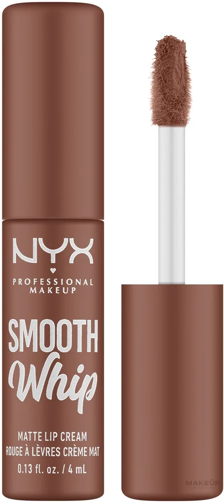 NYX Professional Makeup Szminka - Жидкая помада для губ NYX Smooth Whip Matte Lip матовая, оттенок 24 - Memory Foam