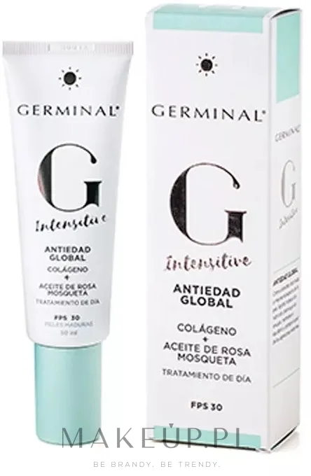 Крем для лица дневной Germinal Intensive Global Anti-Aging против морщин SPF 30 50 мл