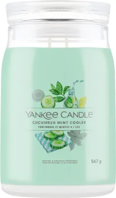 Ароматическая свеча Yankee Candle «Cucumber Mint Cooler», 567 г