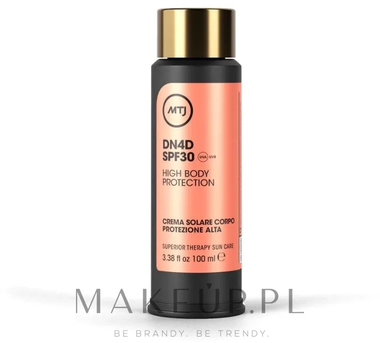 Крем солнцезащитный для лица и тела MTJ Cosmetics DN4D SPF30 100 мл