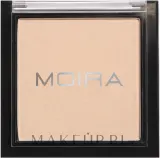 Финишная пудра Moira Lavish Pressed Finishing Powder прессованная матирующая, 6,5 г, оттенок 300 - Light — фото 1