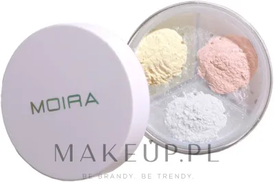 Фиксирующая пудра Moira Set & Correct Loose Setting Powder рассыпчатая, 4,6 г