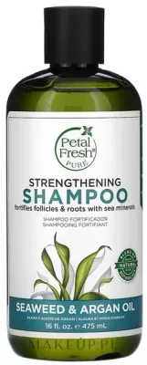 Шампунь укрепляющий Petal Fresh Shampoo с морскими водорослями и аргановым маслом, 475 мл