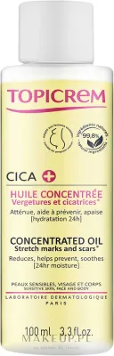 Концентрированное масло для тела Topicrem CICA Concentrated Oil для эластичности кожи