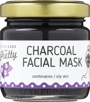 Маска для лица с древесным углём Zoya Goes Charcoal Facial Mask
