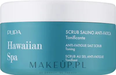 Тонизирующий соляной скраб для тела Pupa Hawaiian Spa Anti-Fatigue, 350 г
