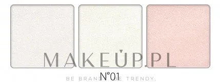 Палетка хайлайтеров для лица Revers Lumi Strobing Professional Highlighter Palette, оттенок 01