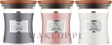 Набор ароматических свечей WoodWick Gift Deluxe с деревянным фитилем 3 шт — фото 2