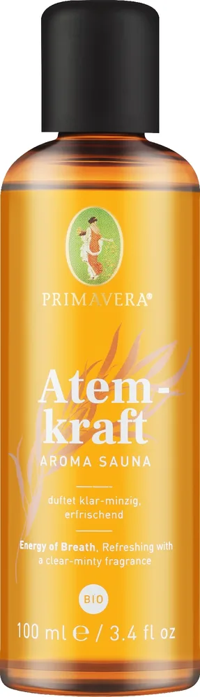 Primavera Organic Energy of Breath Aroma Sauna концентрат для сауны с эвкалиптом и мятой 100 мл