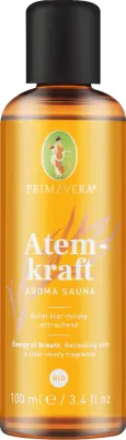 Primavera Organic Energy of Breath Aroma Sauna концентрат для сауны с эвкалиптом и мятой 100 мл
