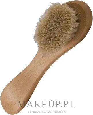 Щётка для лица Naturae Donum Facial Cleansing Brush из волоса пони, с рукояткой из берёзы