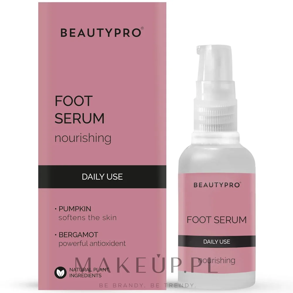 Ежедневная питательная сыворотка для стоп с тыквой и бергамотом BeautyPro Hand Serum Nourishing Pumpkin & Bergamot