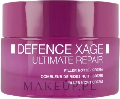 Крем для лица ночной BioNike Defense Xage Ultimate Repair заполняющий зрелая кожа 50 мл