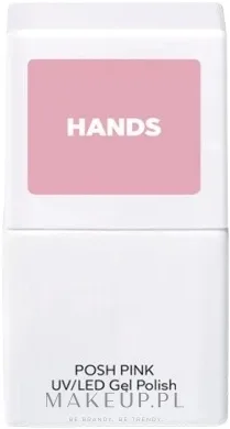 Гибридный лак для ногтей Hands Gel Polish стойкость до 3 недель, для тонких и слабых ногтей, 9 мл, оттенок Snowstorm