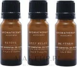 Набор эфирных масел Aromatherapy Associates Essential Oil Blends три композиции 3x10 мл — фото 2