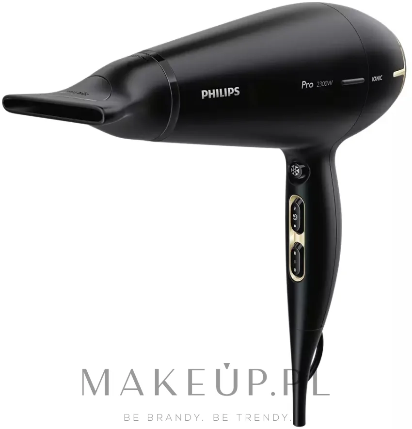 Фен Philips Prestige Pro HPS920/00 2300 Вт мотор AC 6 режимов черно-золотой
