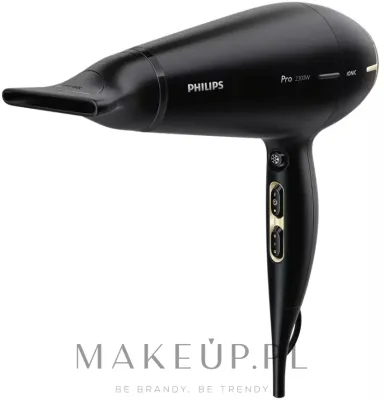 Фен Philips Prestige Pro HPS920/00 2300 Вт мотор AC 6 режимов черно-золотой