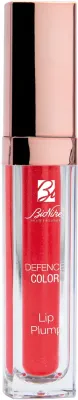 Блеск для губ BioNike Defence Color Lip Plump Volumising Gloss с эффектом объёма, гелевая нелипкая текстура, 6 мл, оттенок 006 - Rouge Framboise
