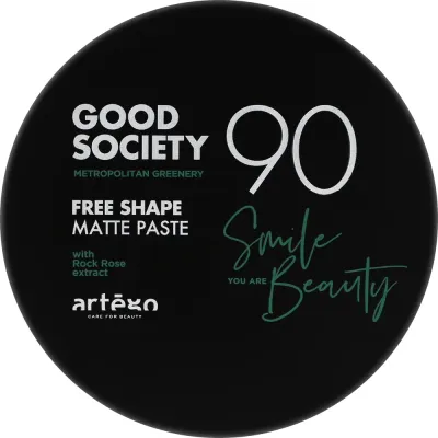 Паста для стилизации волос Artego Good Society 90 Free Shape Matt Paste, матовый эффект, 100 мл