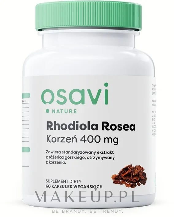 БАД Osavi / Rhodiola Rosea 400 mg, экстракт родиолы 400 мг, 60