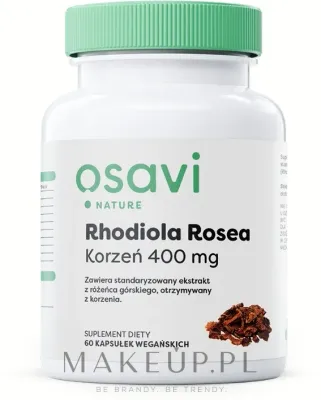 БАД Osavi / Rhodiola Rosea 400 mg, экстракт родиолы 400 мг, 60