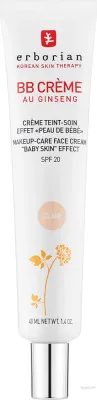 BB крем для лица Erborian BB Cream Baby Skin Effect SPF 20, с женьшенем, 5 в 1, 40 мл